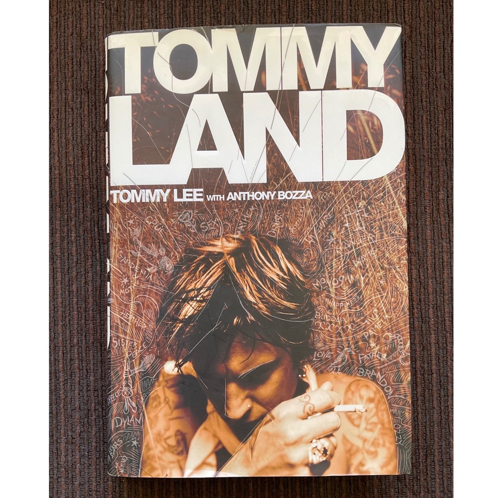 Tommyland Tommy Lee‎ Anthony Bozza Hardcover Autobiography 2004 First Edition